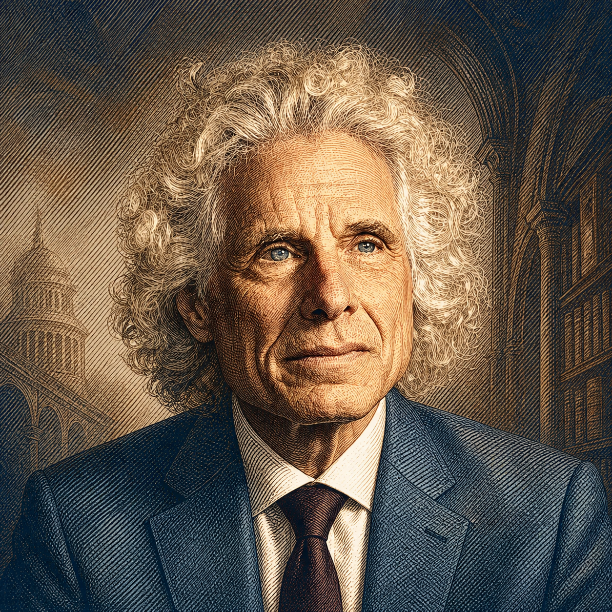 Steven Pinker portrait
